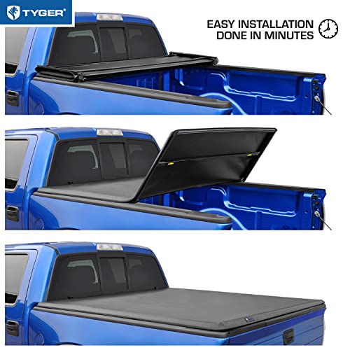 Soft Tri-fold Truck Bed Tonneau Cover for 6 ft Bed Z976113