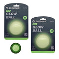 SKIPDAWG Interactive Squeaky Dog Ball, Light Up Dog Ball Glow in Dark, Floating Dog Toy Ball Durable TPR Light Weight, Bouncy Dog Tennis Ball for Dogs Size 2.5 Inches, 1 Pack