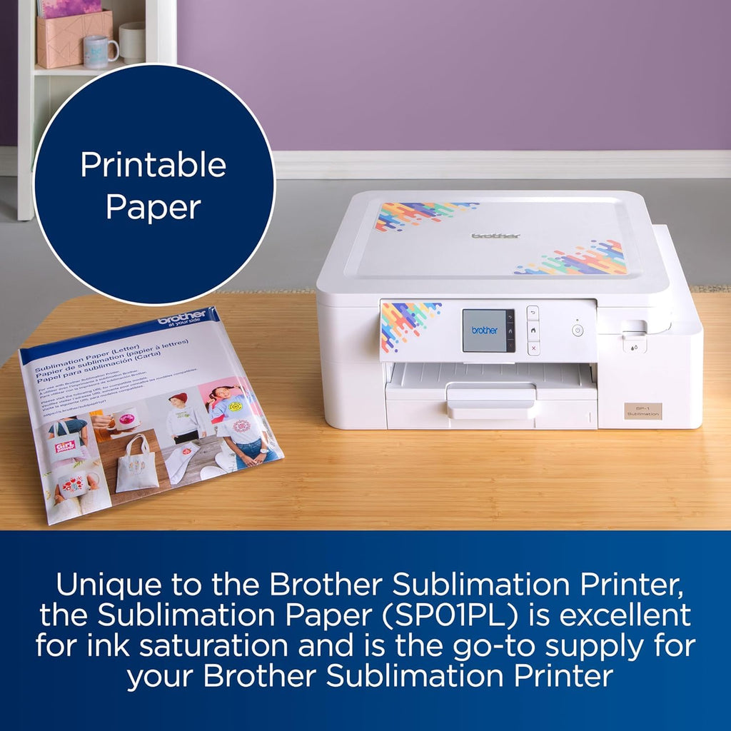 Sublimation Printer and Mug Heat Press Bundle with 6 Mugs and 6 Glasses U170705