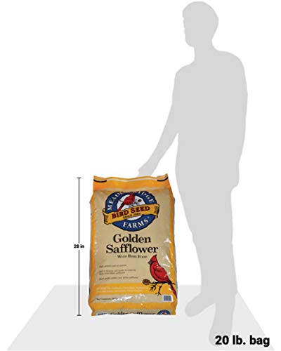 Safflower Bird Seed, 20-Pound Bag F37069