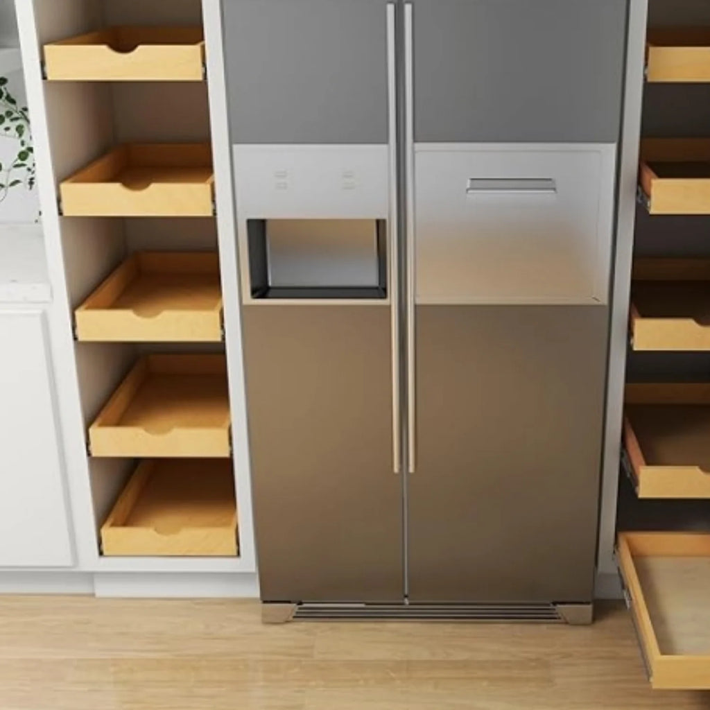 Wood Pull Out Drawer Shelf for Kitchen Cabinet Organizer E7610