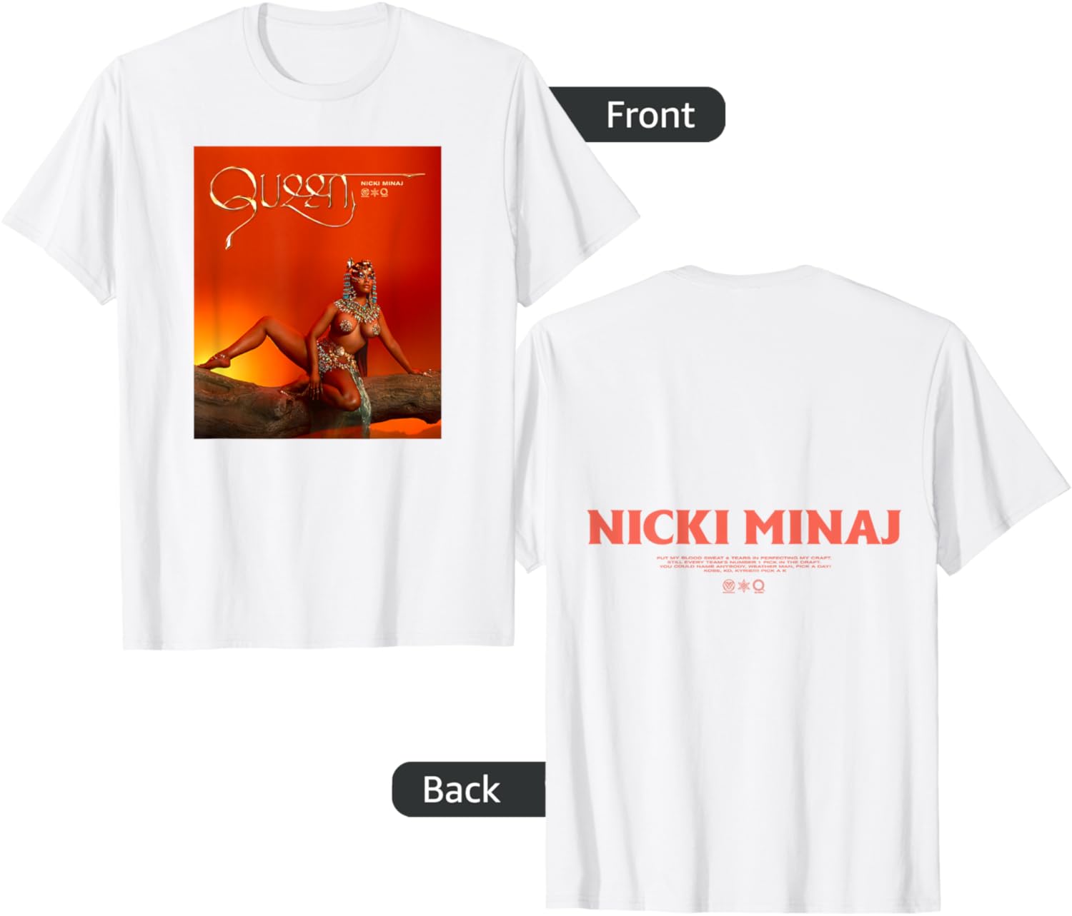 Nicki Minaj Queen Album T-Shirt