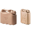 Scepter 2.5 Gallon True Military BPA Free Water Container, Food Grade Water Jug for Camping and Emergency Storage, Sand
