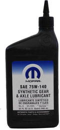 Chrysler Fluid 4874469 SAE 75W-140 Synthetic Gear and Axle Lubricant - 1 Quart, 32 Ounces