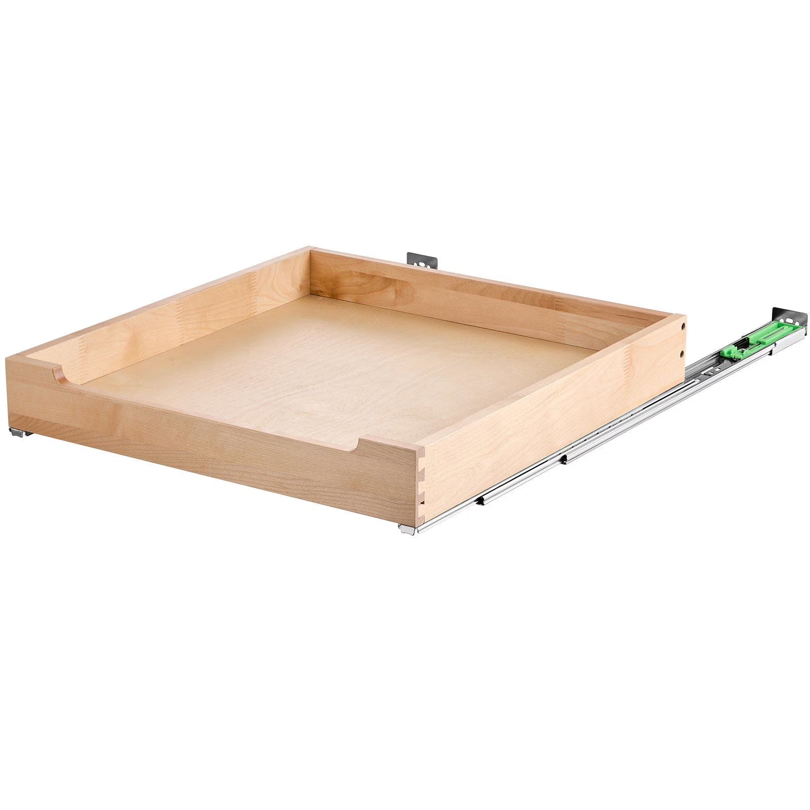 Pull Out Cabinet Organizer, Soft Close Slide Out Shelf, 20-inch Wide Wood Drawer, 21-inch Deep, Under Sink Storage, Kitchen Cabinet Organizer