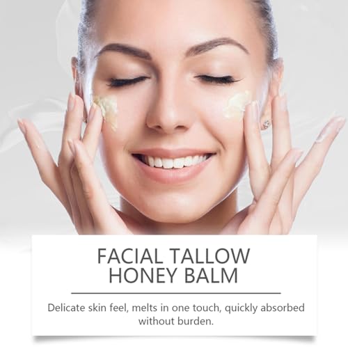 Whipped Beef Tallow and Honey Face Balm for Skin Care Y22743