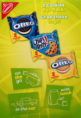 Cookie Variety Pack, 30 Snack Packs (2 Cookies Per Pack) T2124