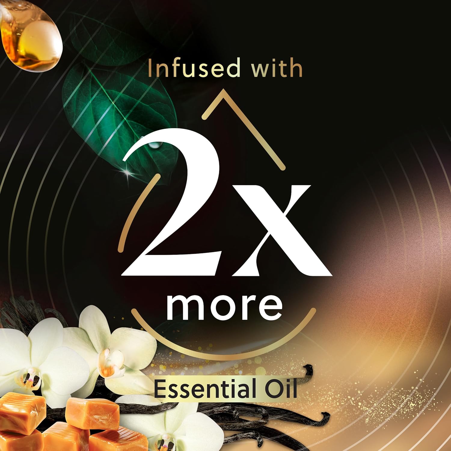 Vanilla & Caramel Scented Oil Plug Refill, 2 ct K9617