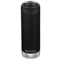 KLEAN KANTEEN TKWide Insulated Coffee Tumbler with Café Cap - Stainless Steel Coffee Tumbler - 16 Oz, Beryl Green