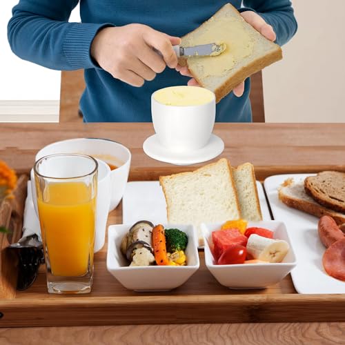 Ceramic Butter Dish with Lid for Countertop I530045