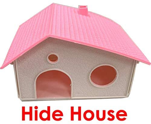 5-Levels Tube Habitat Cage for Hamster with Wheel and Water Bottle Q68942