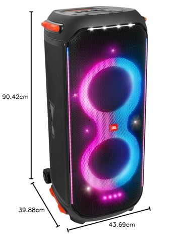 Party Speaker with Built-in Lights and Deep Bass K439977