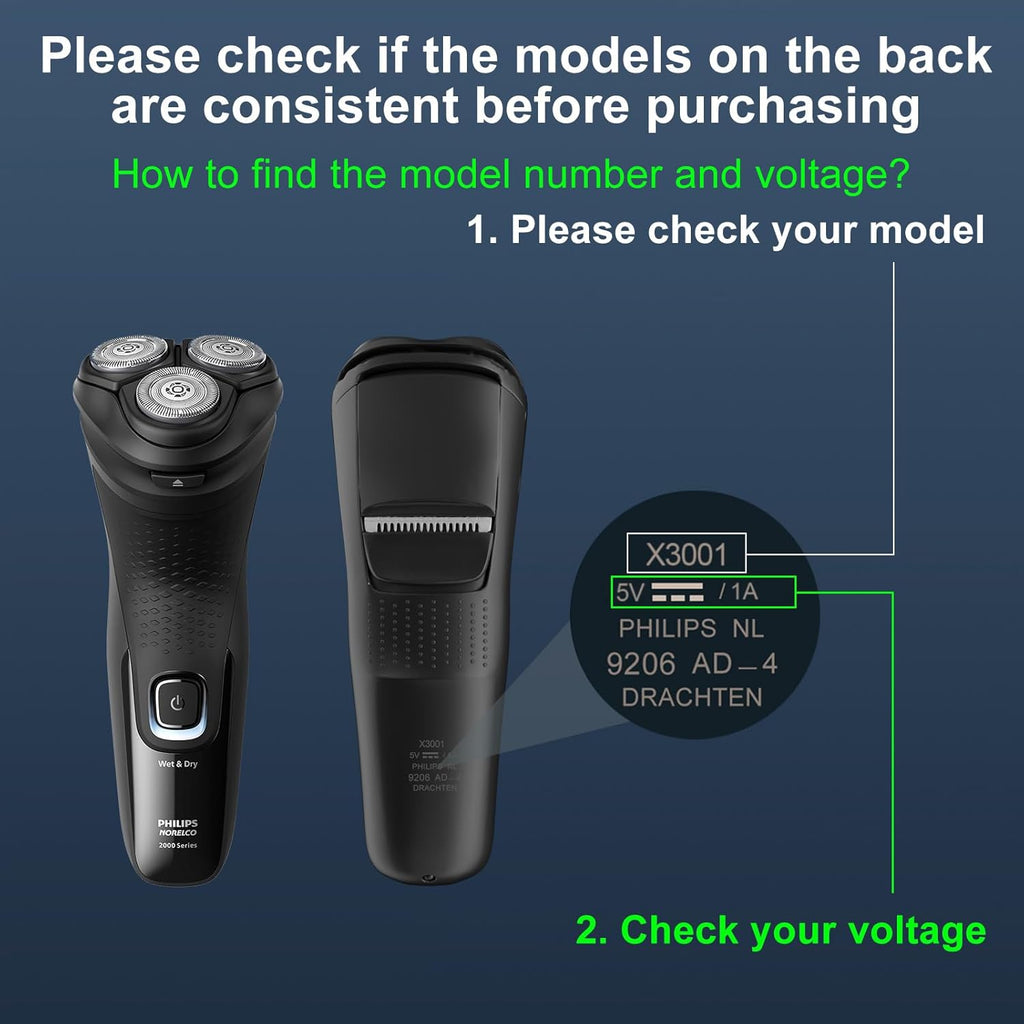5V USB Charging Cable for Shaver F40446