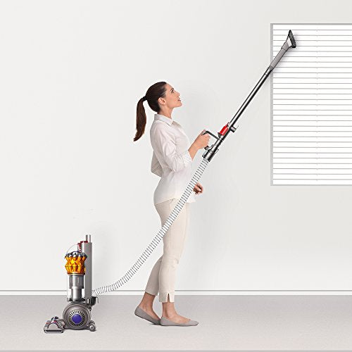 Upright Vacuum Cleaner, Iron/Yellow J152