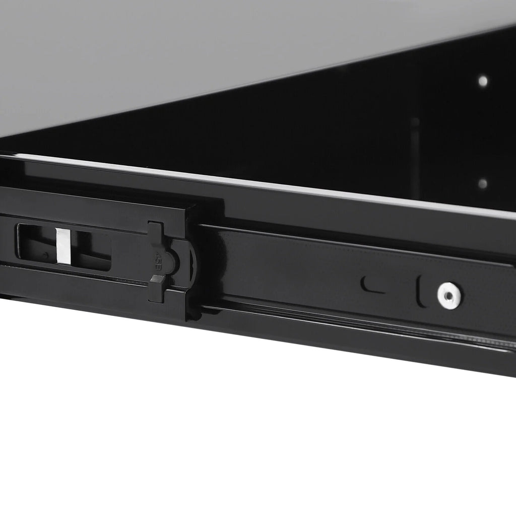 Under Desk Drawer Storage Sliding Tray Black N98670