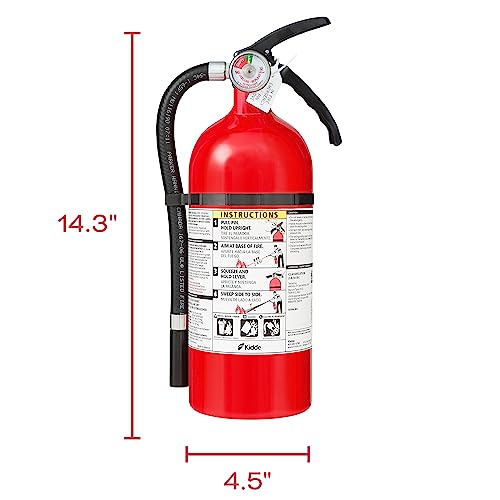 Fire Extinguisher for Home & Office Use, 2-A:10-B:C, 7.13 Lbs. X49265