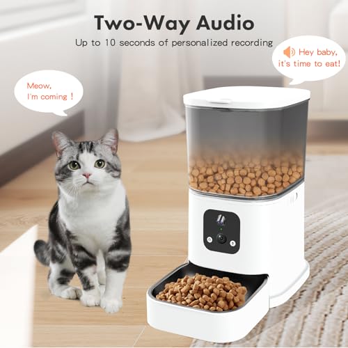 Automatic Cat Food Feeder with Camera, 3L Pet Dispenser B3449