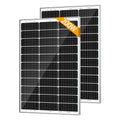 SOLPERK Solar Panel 100 Watt 12 Volt, Solar Panel Kit with High Efficiency Monocrystalline PV Module Power Charger Solar Panel for Boat Car RV Motorcycle Marine and Other Off-Grid Applications