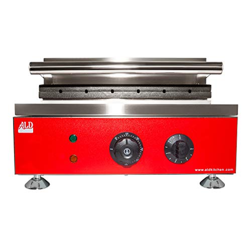 Corn Dog Maker with Red Panel, Stainless Steel, 110V X7063