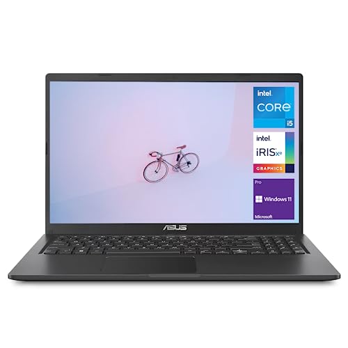 ASUS 2023 Newest Vivobook 15.6" FHD Screen Laptop, Intel Core i5-1135G7 (Beats i7-1065G7), 12GB RAM, 256GB SSD, Webcam, HDMI, Wi-Fi, Windows 11 Pro, Black