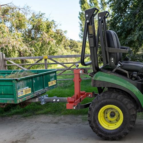 3 Point Trailer Hitch with 2" Receiver for Category 1 Tractor Y777