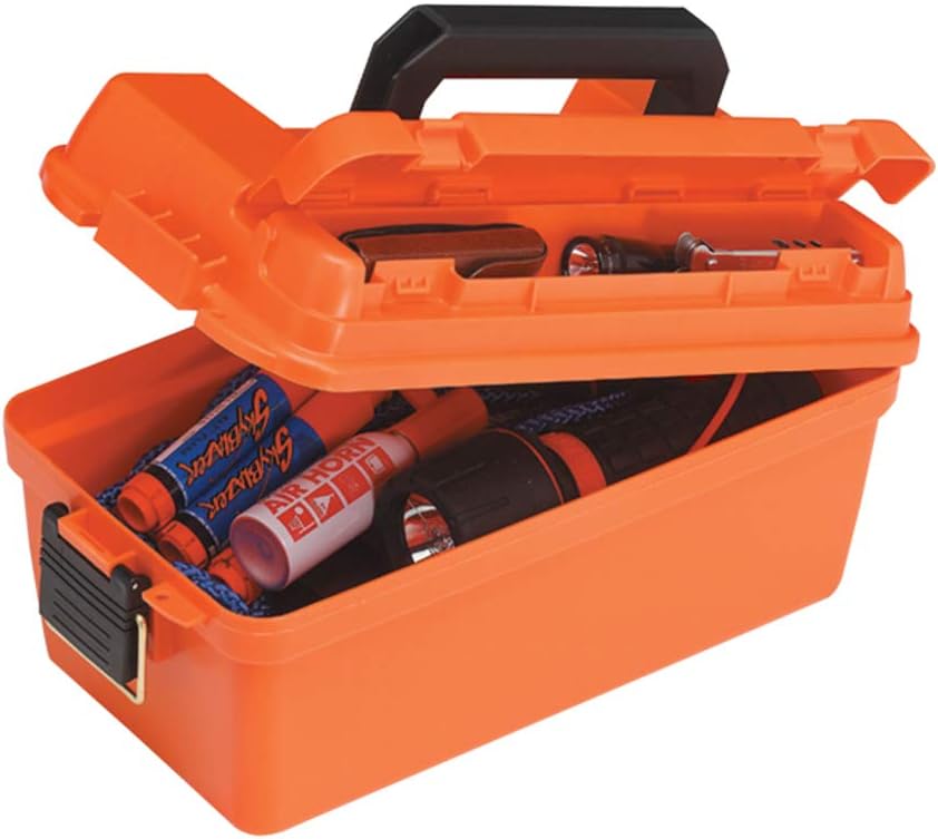 Shallow Dry Storage Box, Small, Orange N307543