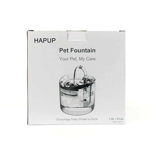 Cat Water Fountain 61OZ Automatic Pet Drinking Dispenser with Filters C226