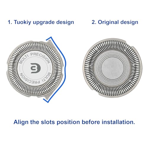 Replacement Heads for Philips Norelco Series 3000, 2000, 1000 Shavers P892899