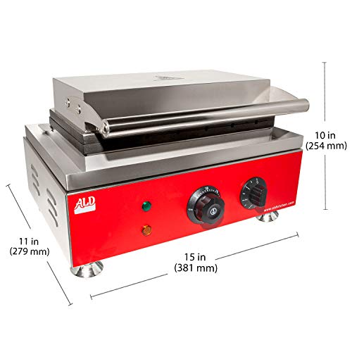 Corn Dog Maker with Red Panel, Stainless Steel, 110V X7063