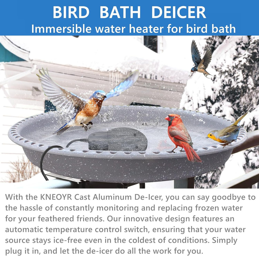 Submersible Bird Bath Heater 500W for Winter V153
