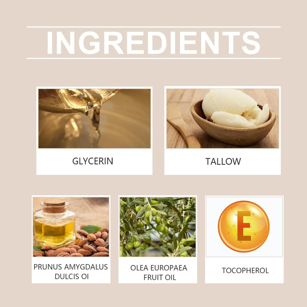 Grass Fed Beef Tallow Balm for Skin, Unscented Face and Body Moisturizer, 4 FL oz Z282895