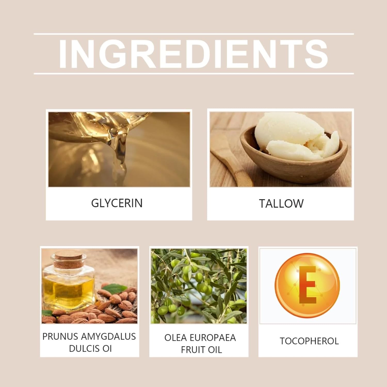 Grass Fed Beef Tallow Balm for Skin, Unscented Face and Body Moisturizer, 4 FL oz Z282895