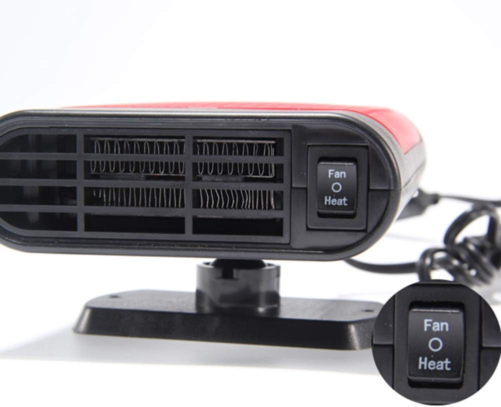 Portable Car Heater, Fast Heating Defrost Defogger, 2-in-1 Vehicle Heat Cooling Fan K87255