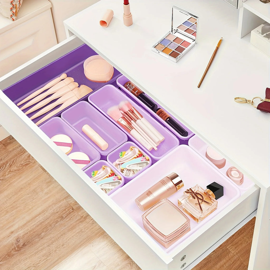 Tool Box Organizer Tray Divider Set for Desk Drawer and Garage Storage F77320