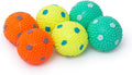 6 Pack Small Sized Spotted Latex Balls, 2 Inches in Diameter, Compatible with Dog Toy Ball Launcher, Suitable for Small to Medium Sized Dogs