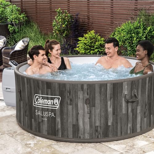 Inflatable Hot Tub for 2-7 Person Outdoor Portable Spa with Cover I85028