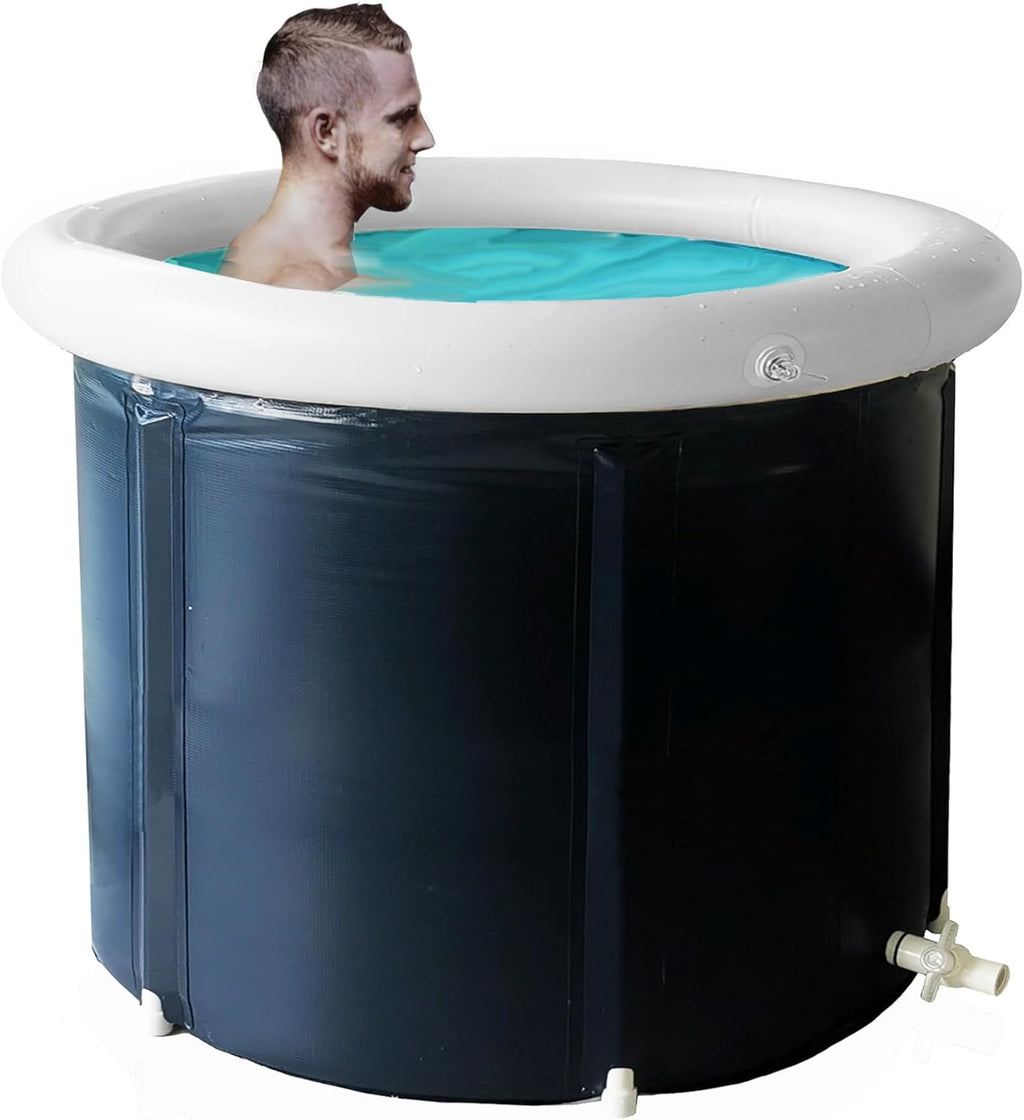 Inflatable Portable Bathtub for Adults, Extra Large Foldable Soaking Tub L654647