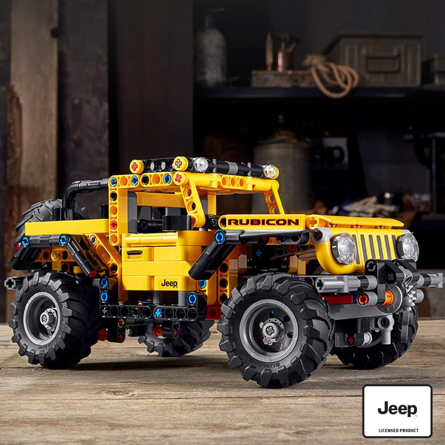 Jeep Wrangler 4x4 Toy Car Building Kit K618