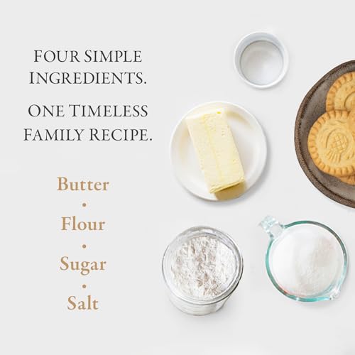 Mini Chocolate Chip Cookies, Pure Butter Shortbread, 4.4 oz (Pack of 6) M223