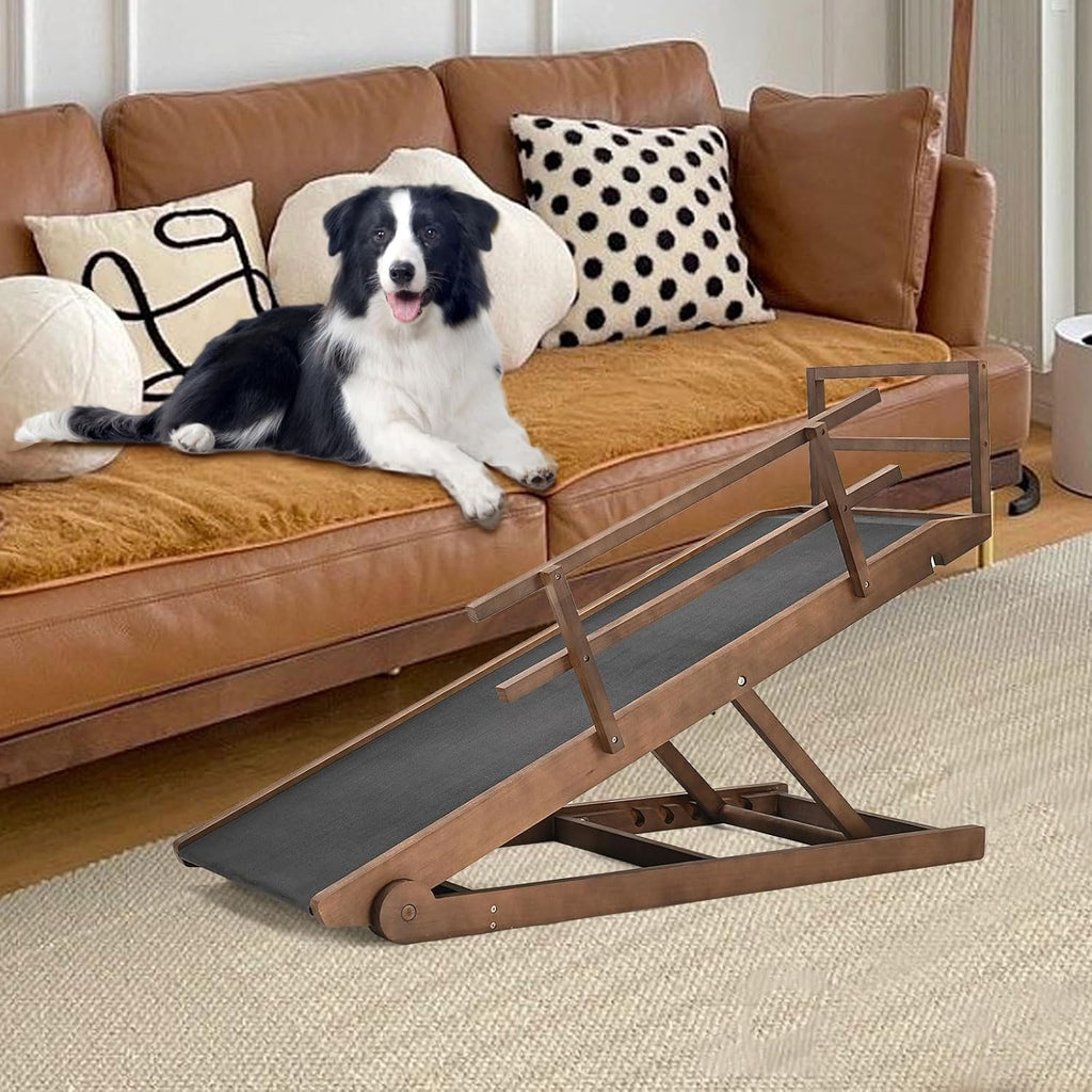 Folding Dog Ramp for High Bed, Couch, SUV, Small & Old Dogs U21331