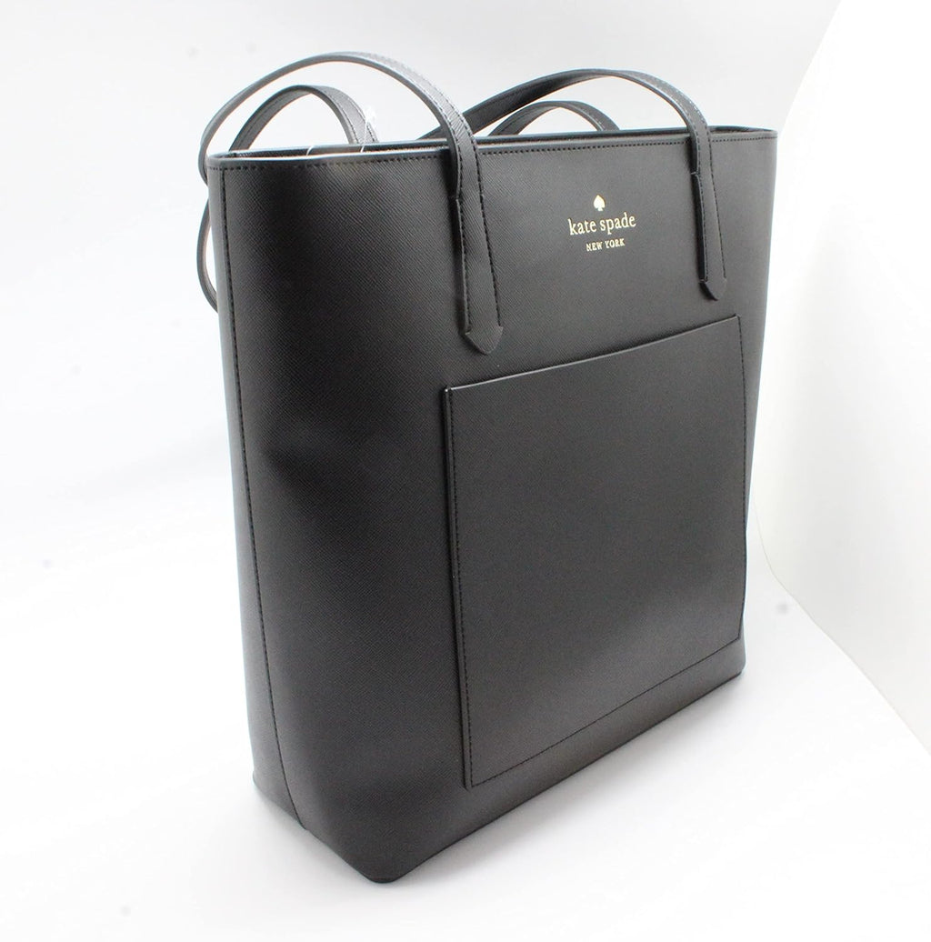 Leather Tote Bag (Black) D7862