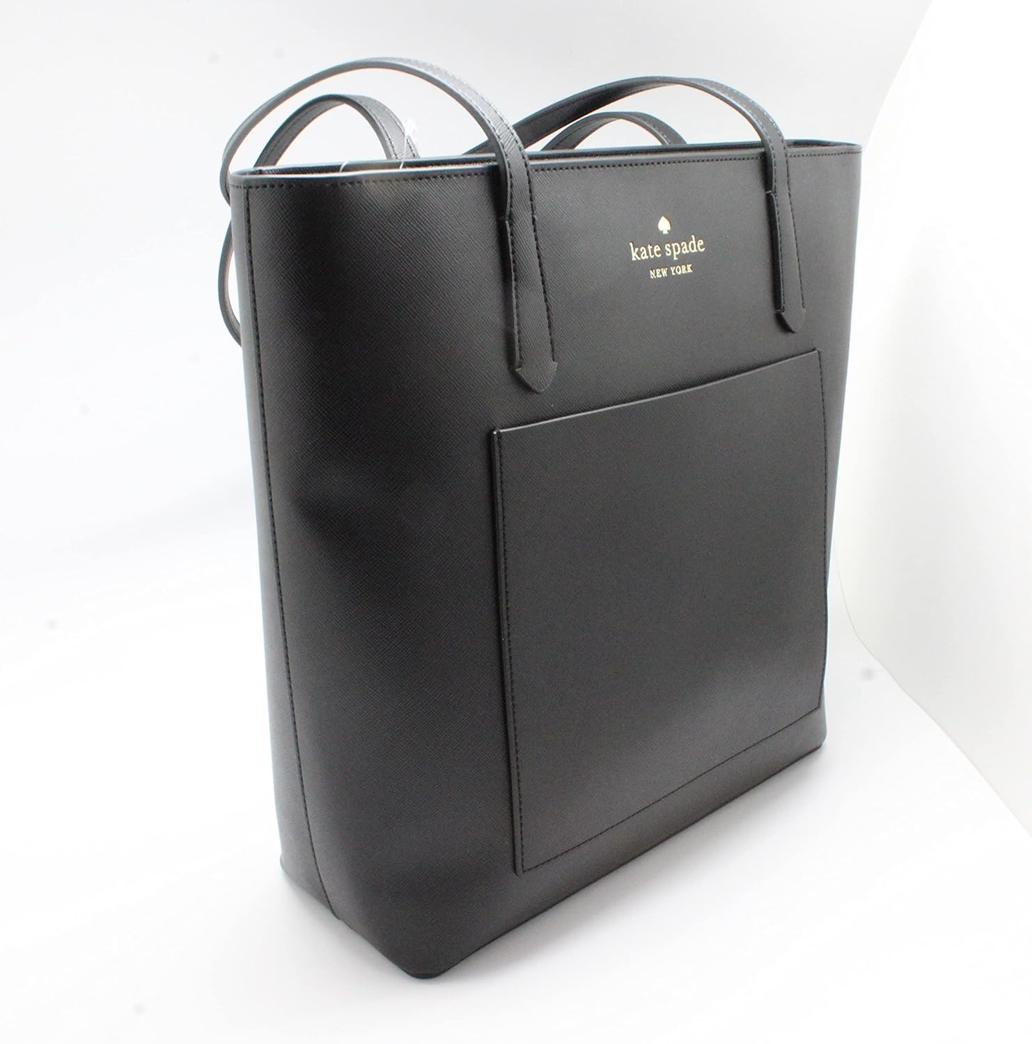 Leather Tote Bag (Black) D7862