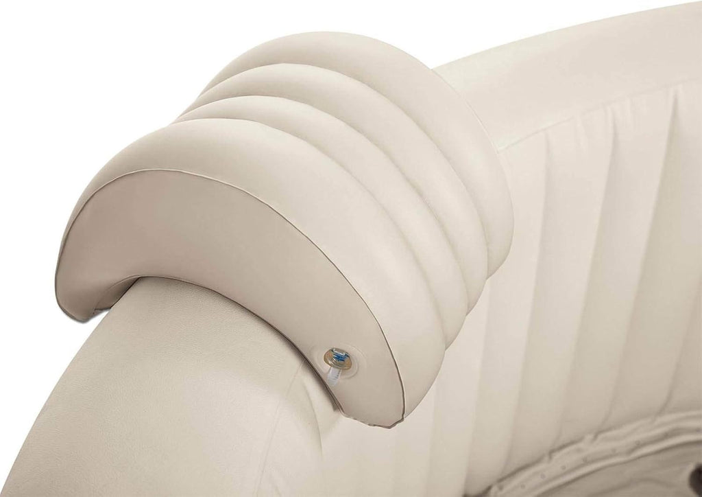 Inflatable Round Hot Tub Spa with Heated Pump and Bubble Jets B338404