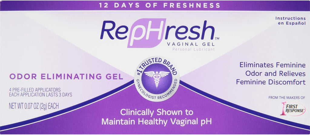 Vaginal Gel for Feminine Odor Relief, Anti-Itch Cream, 4ct 0.07oz, 1oz I702
