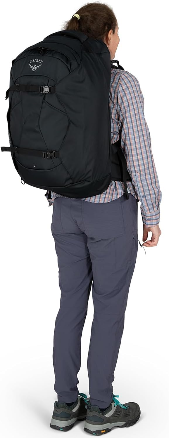 Women's 40L Travel Backpack, Black T116659
