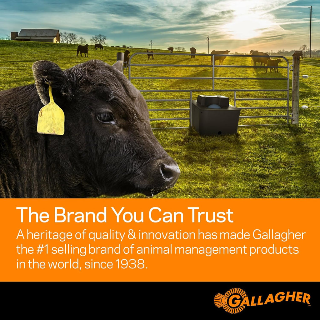 Solar Electric Fence Charger for Livestock and Gardens S6536