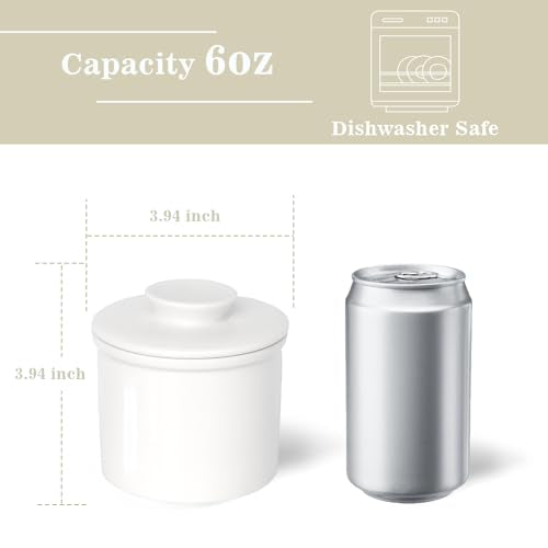 Ceramic Butter Dish with Lid for Countertop I530045