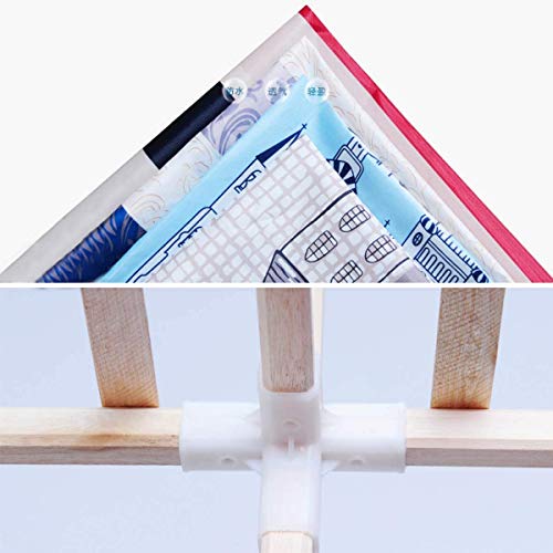 Solid Wood Closet Storage Organizer for Clothes and Shoes B266