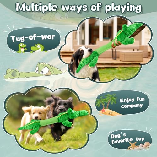 Large Squeaky Plush Dog Toys for Large Dogs W9199