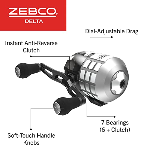 Spincast Fishing Reel with Anti-Reverse Clutch and All-Metal Gears L93190